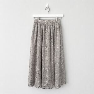 Mia Joy by Joyfolie Marie Cream Star Glitter Skirt Girls Size 7
